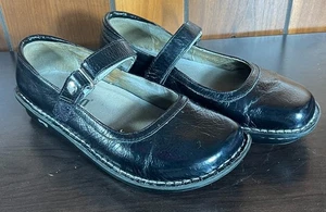 Alegeria Paloma schwarze bequeme Mary Jane Krankenschwester-Lederschuhe – Größe 37 – Damen 7 - Bild 1 von 7