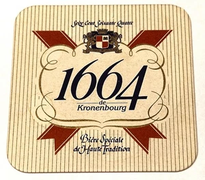 FRANKREICH ELSASS STRASBURG KRONENBOURG BRAUEREI 1 BIERDECKEL 50-60 Jahre alt - Picture 1 of 2