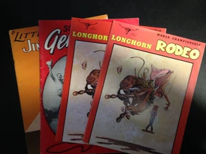 4 piece lot, 2 Rodeo Programs, 2 Songbook - Jimmy Dickens (signed), Gene Autry/ - Picture 1 of 3