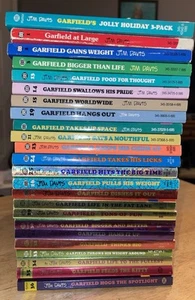 GARFIELD Paperback Books LOT OF 24 #1-3, #13-15, #19-36 Plus Holiday 3 Pack - Picture 1 of 4