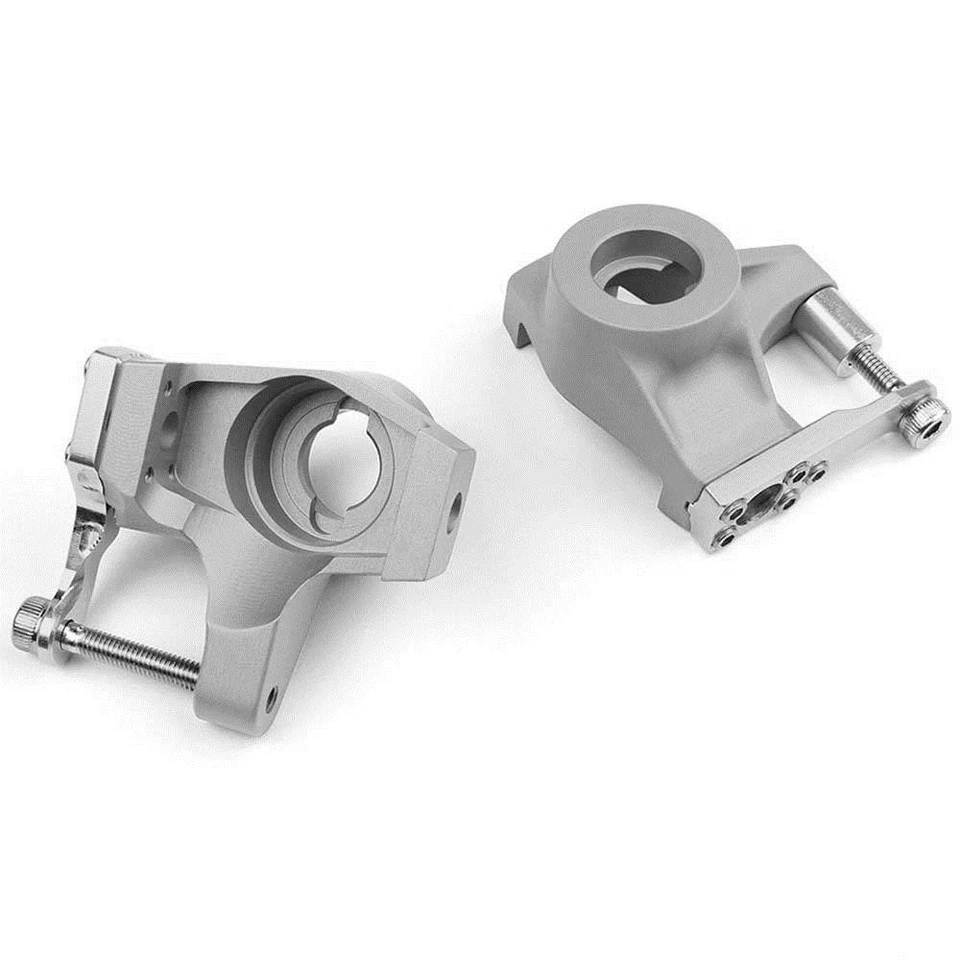 Vanquish 02901 Axial SCX10-II Knuckles Clear Anodized - Image 1 of 1