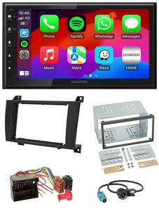 Kenwood MP3 USB DAB 2DIN Bluetooth Autoradio für Mercedes SLK R171 2004-2011 - Bild 1 von 11