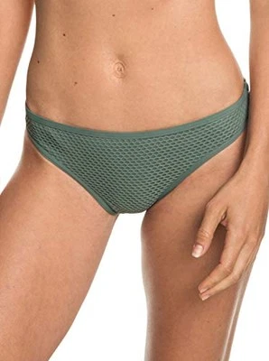 Roxy Damen Badehose Schwimmhose Bikini Garden Summers, Grün, L - Bild 1 von 4