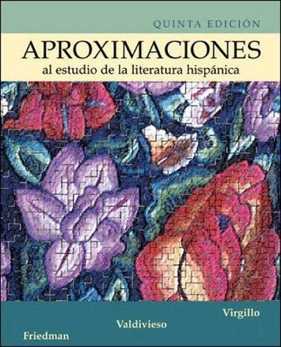 APROXIMACIONES AL ESTUDIO DE LA LITERATURA HISPANICA By Carmelo Virgillo Mint - Image 1 of 1