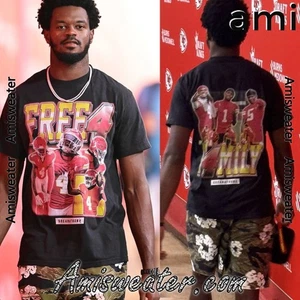 Camiseta Kans*as Cit*y Chi*efs Rashee Rice Free 4 Dreamathon - Imagen 1 de 4