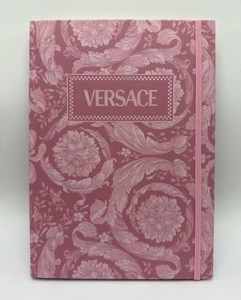 Versace Barocco Rose Rosa Wasserdicht Stein Papier Notizbuch NEU! Open Box! - Bild 1 von 4