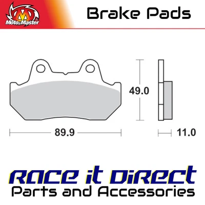 Brake Pads for HONDA VT 800 C SHADOW 1988 Front Organic MotoMaster - Image 1 of 4