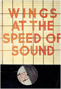 PAUL McCARTNEY WINGS AT THE SPEED OF SOUND 1976 VINYL  ALBUM PICTURE  INNER - Imagen 1 de 2