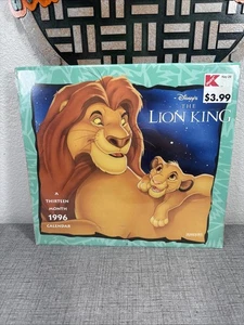 The Lion King 1996 Calendar Rare New Sealed - Picture 1 of 6