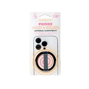 MOXYO Universal Phone Grip & Stand - BLACK - Picture 1 of 7