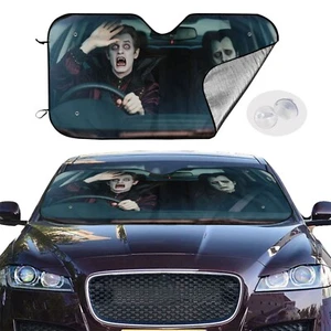 Funny Wacky Vampire Car Windshield Block UV Rays Sun Shade Gifts 130x70cm - Bild 1 von 7