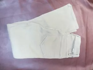MOTHER JEANS HIGH WAIST SMOKIN DOUBLE ANKLE/LAST CHANCE OIL GREEN SIZE 23X23 - Picture 1 of 8
