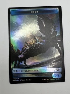 Crab Clue Token NM* FOIL Modern Horizons 2 ENGLISH 002/021 MTG - Picture 1 of 2