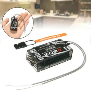 Rc Receiver S603 Empfänger 2,4 GHz 6 CH + PPM mit doppelter Antenne für 1/10 RC - Bild 1 von 8