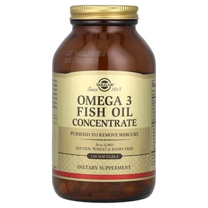 Solgar, Omega-3 Fish Oil Concentrate, 120 Softgels Fast Fresh UK Stock - Picture 1 of 2