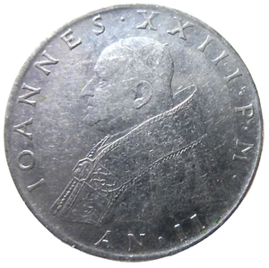 VATICAN CITY. 100 LIRE, 1960. POPE JOHN XXIII. - Picture 1 of 2