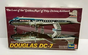 1974 Revell Douglas DC-7 United Air Lines Mainliner Kit #H-168 1/122 (SEALED) - Picture 1 of 7
