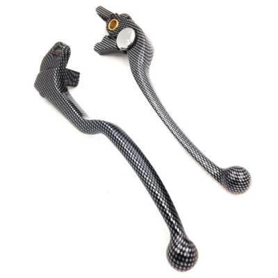 Motorcycle Carbon Handle Brake Clutch Lever For 1997-2001 2000 Suzuki TL1000S - Image 1 of 4