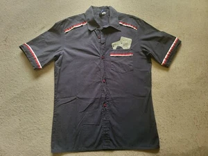 Motorace Bald Eagles Arena Vintage Button Up Shirt By Divided By H&M (Small) - Picture 1 of 7