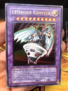 Yugioh UFOroide Kämpfer 1.Auflage Ultimate Rare CRV-DE034 - Bild 1 von 3