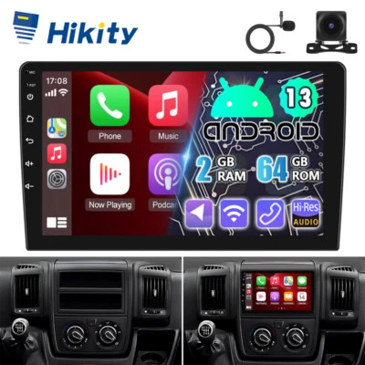 9" CarPlay 64G Android13 Radio Navi Für Fiat Ducato Peugeot Boxer Citroen Jumper - Bild 1 von 4