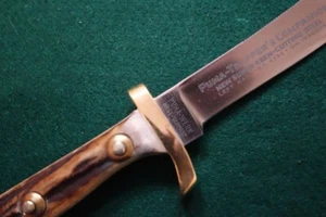 Puma Knife Trapper`s Companion #6386 "left hand" version from 1967 - Picture 1 of 11