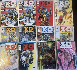 X-O Manowar lot. Valiant. Retribution/Database, #0, 7,8, 14-17, 20, 21, 23. NM- - Picture 1 of 24