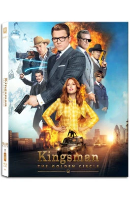 [USED] Kingsman: The Golden Circle BLU-RAY Steelbook - Lenticular / kimchiDVD - Image 1 of 3