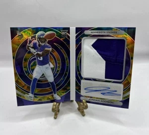 Folleto Panini Spectra Jordan Addison 2024 RPA 4/10 Minnesota Vikings FOTL - Imagen 1 de 7