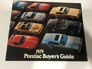 1979 Pontiac Buyer's Guide Automobile Showroom Prospekt Full Line - Bild 1 von 2