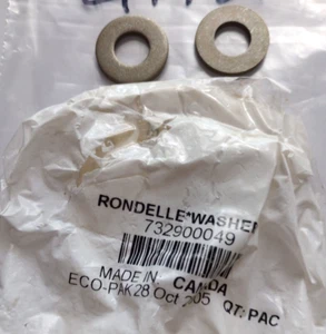 BRP Ski-Doo Washer NOS 732900049 Qty. 2 (S-3230) - Picture 1 of 2