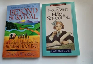 Lot of 2 Homeschooling Guides, Beyond Survival And The How & Why Of Home School - Bild 1 von 17