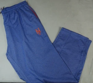 New York Mets MLB Majestic Men's Big & Tall Sweatpants - Picture 1 of 3
