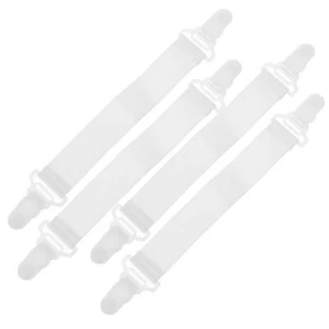 4 Pcs Bed Straps Sheet Clips Fastening Hook Fasteners - Picture 1 of 12