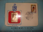 Lesotho  FDC w/ 23 kt gold replica Stamp 1982  Royal Birth of Prince William UK