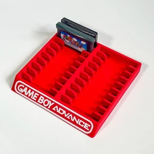 Vassoio cartuccia per 20 giochi Game Boy Advance - stampa 3D - colore a scelta - Foto 1 di 6