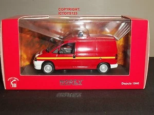 NOREV 479840 PEUGEOT EXPERT FEUERWEHR RECOURS MEDIZINISCHES DRUCKGUSS MODELL LIEFERWAGEN - Bild 1 von 1