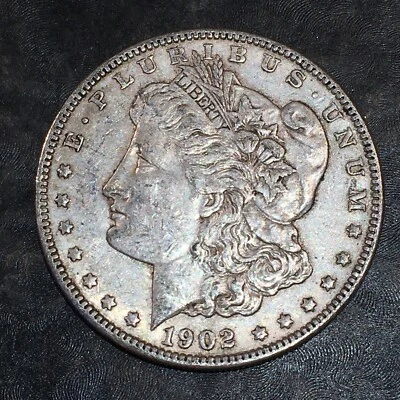 1902 年摩根银元 - 高品质扫描 #N699 — 第 1/2 张图片