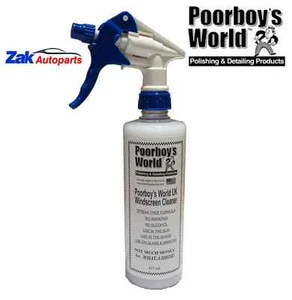 Poorboys World UK Glass & Windscreen Cleaner With Nozzle 473ml - Picture 1 of 1
