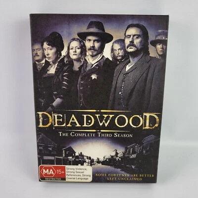 Deadwood: The Complete Third Season (3) - Juego de caja - DVD - Región 4 Foto 1 de 3