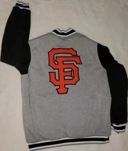 San Francisco Giants Reversible Jacket by JH Designs San Fran Insignia Sz XL 🔥 - Picture 1 of 9