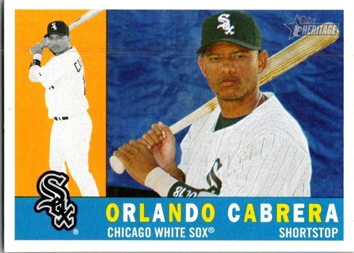 2008 Topps Heritage - Orlando Cabrera #114 - Image 1 of 1