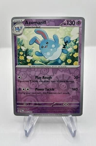 Azumarill - Reverse Holo - 65/162 Temporal Forces - Pokémon TCG - Picture 1 of 2