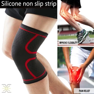 Soporte de compresión de rodilla deporte lesión articular alivio del dolor artritis - Imagen 1 de 14