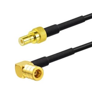 SMB Male-Female Cable 1m for Car DAB Digital Radio Stereo Antenna Aerial Adapter - Picture 1 of 3