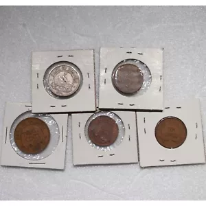 Uganda 5 Coin Lot 1966 1968 1970 1 Shilling 10 20 Cents Africa Old Mixed - Picture 1 of 5