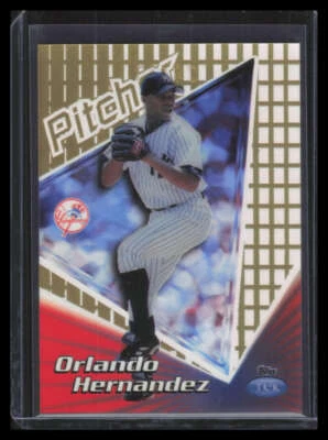1999 Topps Tek Gold Pattern 12 40a Orlando Hernandez 4/10 - Image 1 of 2