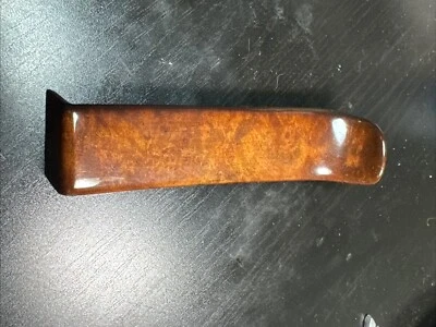 1995-99 MERCEDES C140 CL600 CL500 S600 COUPE LEFT BURL WOOD DASH GARNISH TRIM - Image 1 of 4