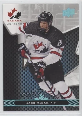 2018 Upper Deck Team Canada Juniors Blue Jack McBain #38 - Image 1 of 2