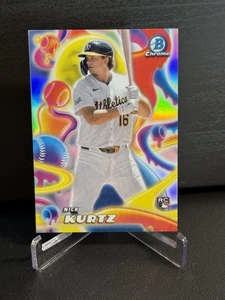 Bowman 2025 cromo béisbol Nick Kurtz (RC) triturador de fusión - Imagen 1 de 2